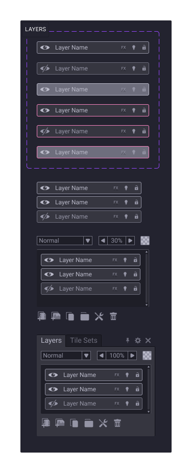 Layers panel