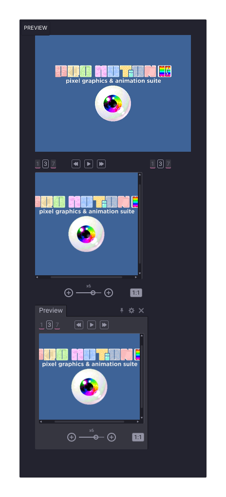 Preview window